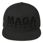 magalicious Snapback Hat (fade the black)